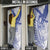 Samoa Pago Pago Aeto Door Cover Wingstyle Blue-White Color - Polynesian Pride
