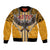 Samoa Pago Pago Aeto Bomber Jacket Bald Eagle with Polynesian Art Tattoos - Polynesian Pride