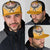 American Samoa Pago Pago Aeto Mesh Trucker Cap Bald Eagle with Polynesian Art Tattoos - Polynesian Pride