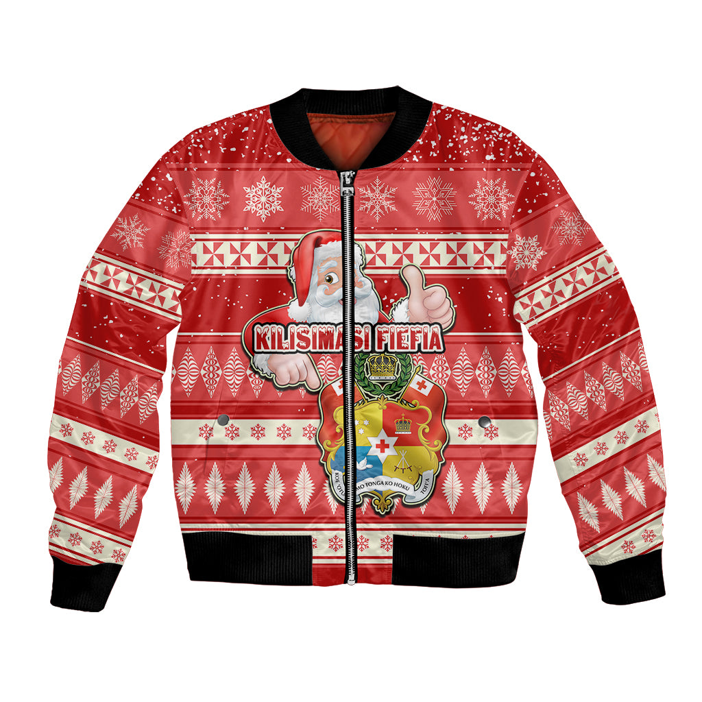custom-tonga-christmas-bomber-jacket-the-santa-coat-of-arms-with-ngatu-and-snow-pattern