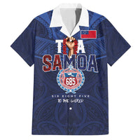 Custom Rugby Toa Samoa Family Matching Puletasi and Hawaiian Shirt Champions Six Eight Five - Polynesian Pride