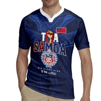 Custom Rugby Toa Samoa Rugby Jersey Champions Six Eight Five - Polynesian Pride