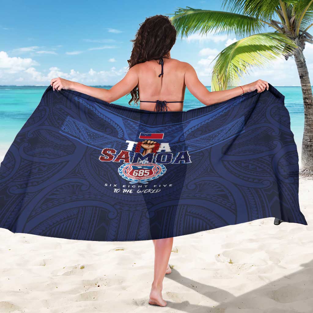 Rugby Toa Samoa Sarong Champions Six Eight Five - Polynesian Pride