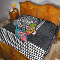 Hawaii Pineapple Surfing With Kakau Tribal Quilt LT03 - Polynesian Pride