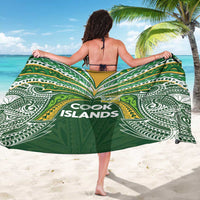 Cook Islands Rugby League Sarong Tatau Tribal Motifs-Dark Green Color LT03 - Polynesian Pride