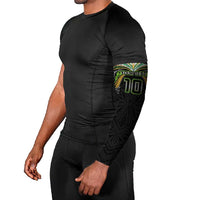 Custom Cook Islands Rugby League Arm Sleeves Tatau Tribal Motifs-Black Color - Polynesian Pride