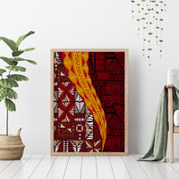 Tonga Feletoa Kupesi Fakatonga Canvas Wall Art LT03 - Polynesian Pride