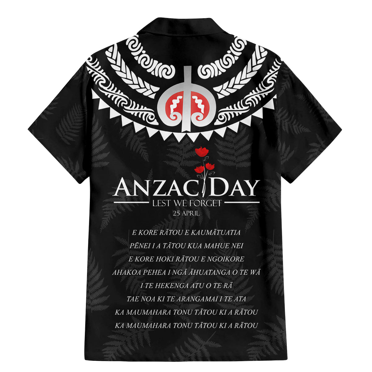 New Zealand ANZAC Day Family Matching Mermaid Dress and Hawaiian Shirt Lest We Forget Haka Dance Respect LT03 - Polynesian Pride