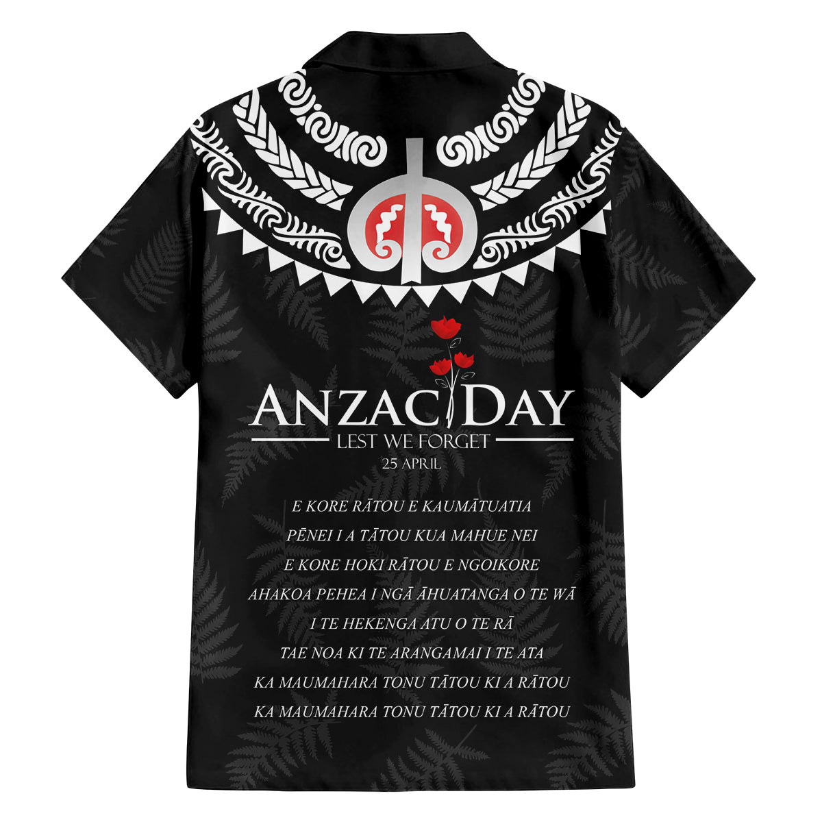 New Zealand ANZAC Day Family Matching Summer Maxi Dress and Hawaiian Shirt Lest We Forget Haka Dance Respect LT03 - Polynesian Pride
