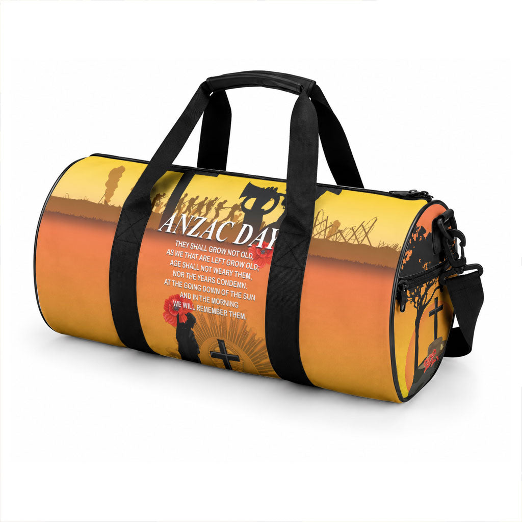 New Zealand and Australia ANZAC Day Duffle Bag LT03 - Polynesian Pride