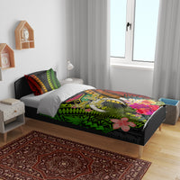 Vanuatu Independence Day Bedding Set Tugeta Yumi Selebretem Indipendens Dei