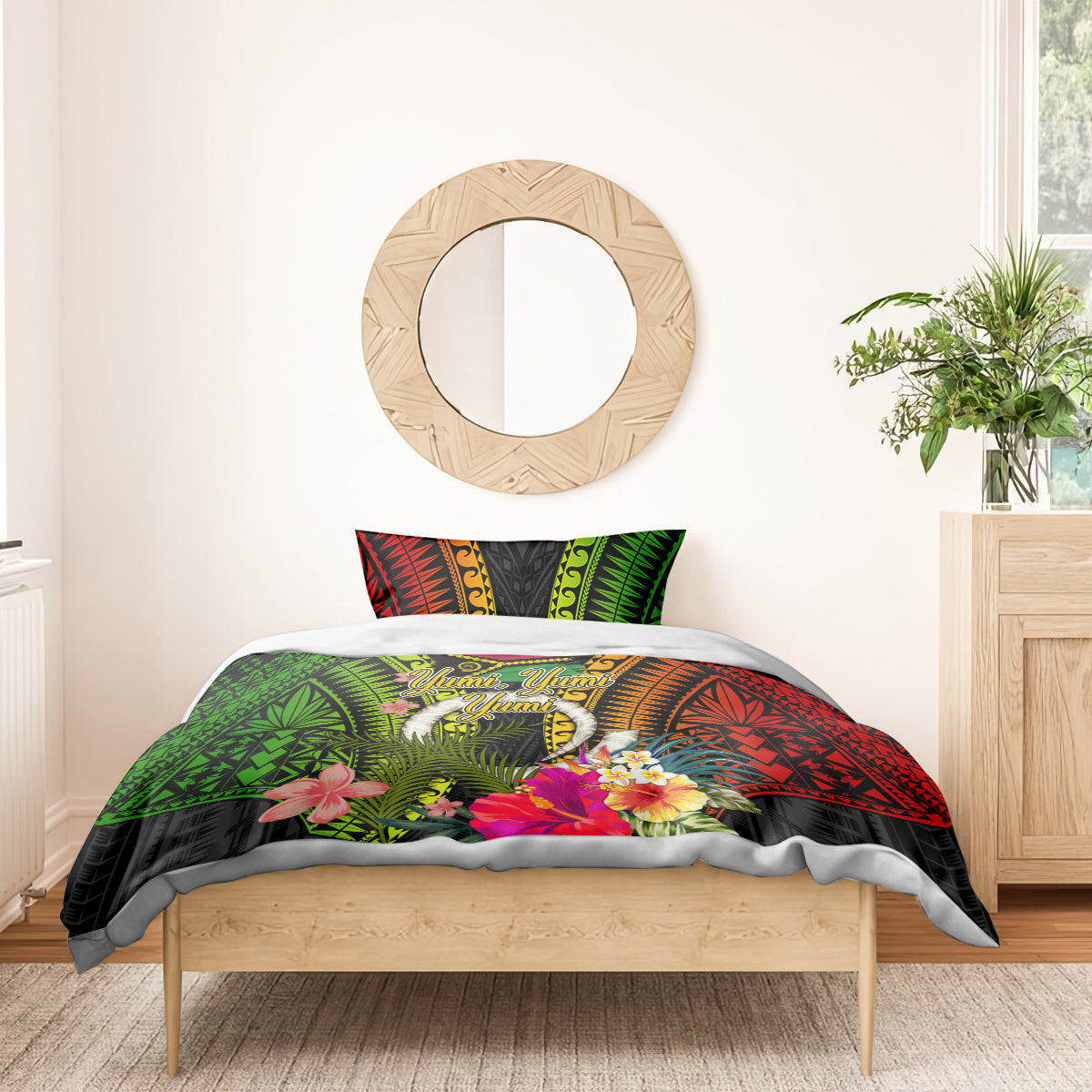 Vanuatu Independence Day Bedding Set Tugeta Yumi Selebretem Indipendens Dei