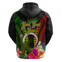 Vanuatu Independence Day Zip Hoodie Tugeta Yumi Selebretem Indipendens Dei