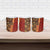 Samoan Pacific Tribal Flower Geometric Art Tattoos Ceramic Mug Siapo Pattern Flame Sunset - Polynesian Pride