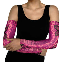 Samoan Pacific Tribal Flower Geometric Art Tattoos Arm Sleeves Siapo Pattern Romantic Rose - Polynesian Pride