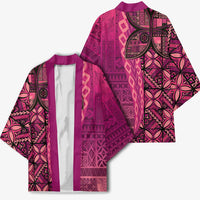 Samoan Pacific Tribal Flower Geometric Art Tattoos Kimono Siapo Pattern Romantic Rose - Polynesian Pride