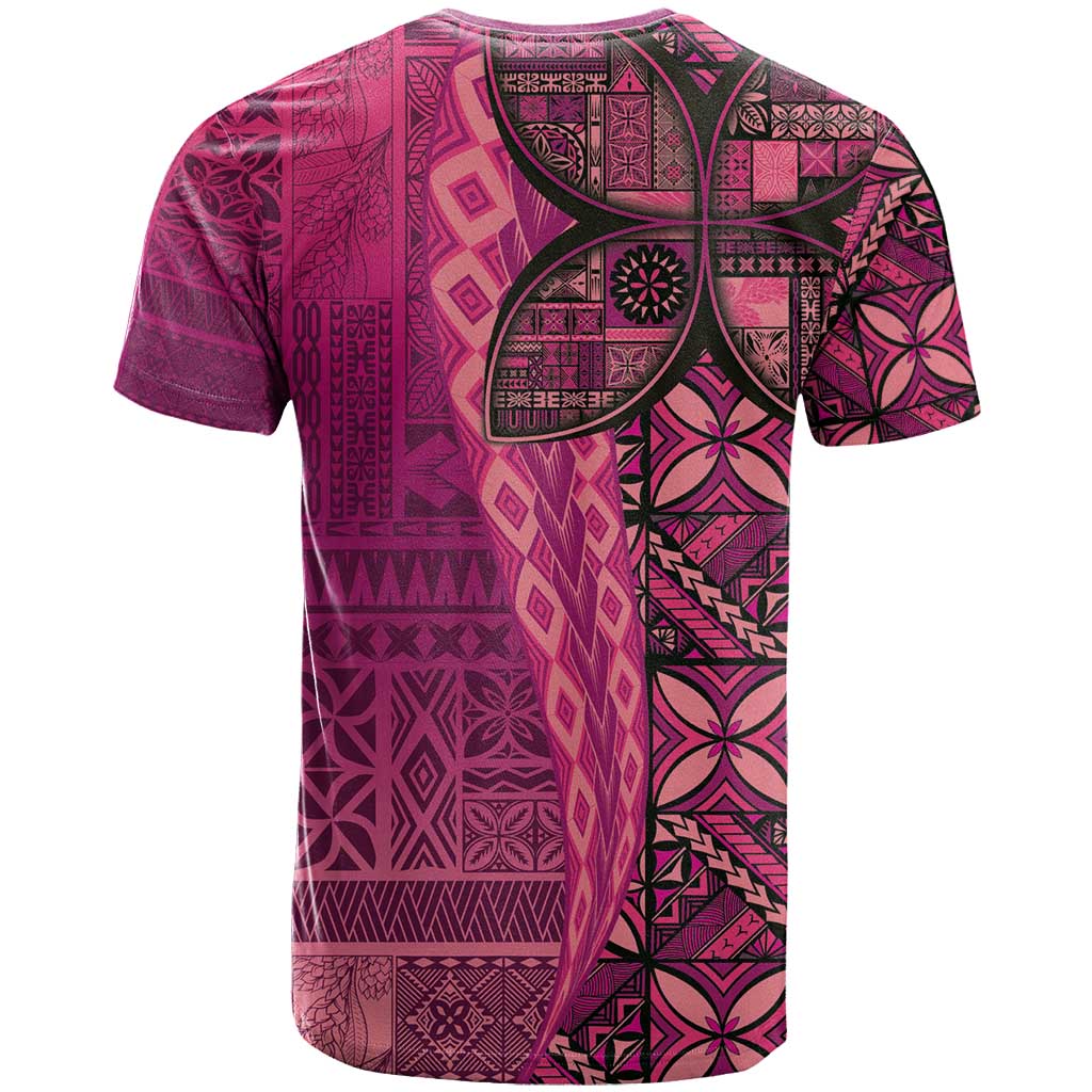 Samoan Pacific Tribal Flower Geometric Art Tattoos T Shirt Siapo Pattern Romantic Rose LT03 - Polynesian Pride