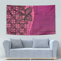 Samoan Pacific Tribal Flower Geometric Art Tattoos Tapestry Siapo Pattern Romantic Rose LT03 - Polynesian Pride