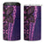 Samoan Pacific Tribal Flower Geometric Art Tattoos 4 in 1 Can Cooler Tumbler Siapo Pattern Purple Haze - Polynesian Pride