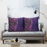 Samoan Pacific Tribal Flower Geometric Art Tattoos Pillow Cover Siapo Pattern Purple Haze LT03 - Polynesian Pride