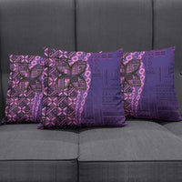 Samoan Pacific Tribal Flower Geometric Art Tattoos Pillow Cover Siapo Pattern Purple Haze LT03 - Polynesian Pride