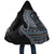 Fijian Masi Tribal Tattoos Art Pattern Cloak Navy Color Half Style - Polynesian Pride