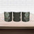 Fijian Masi Tribal Tattoos Art Pattern Ceramic Mug Green Color Half Style - Polynesian Pride