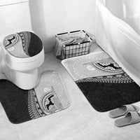 Fijian Masi Tattoos Bathroom Set with Tapa Tribal Pattern - Polynesian Pride