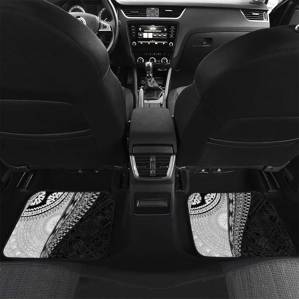 Fijian Masi Tattoos Car Mats with Tapa Tribal Pattern - Polynesian Pride