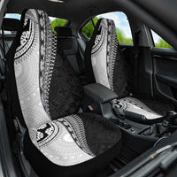 Fijian Masi Tattoos Car Seat Cover with Tapa Tribal Pattern - Polynesian Pride