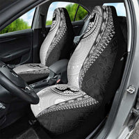 Fijian Masi Tattoos Car Seat Cover with Tapa Tribal Pattern - Polynesian Pride