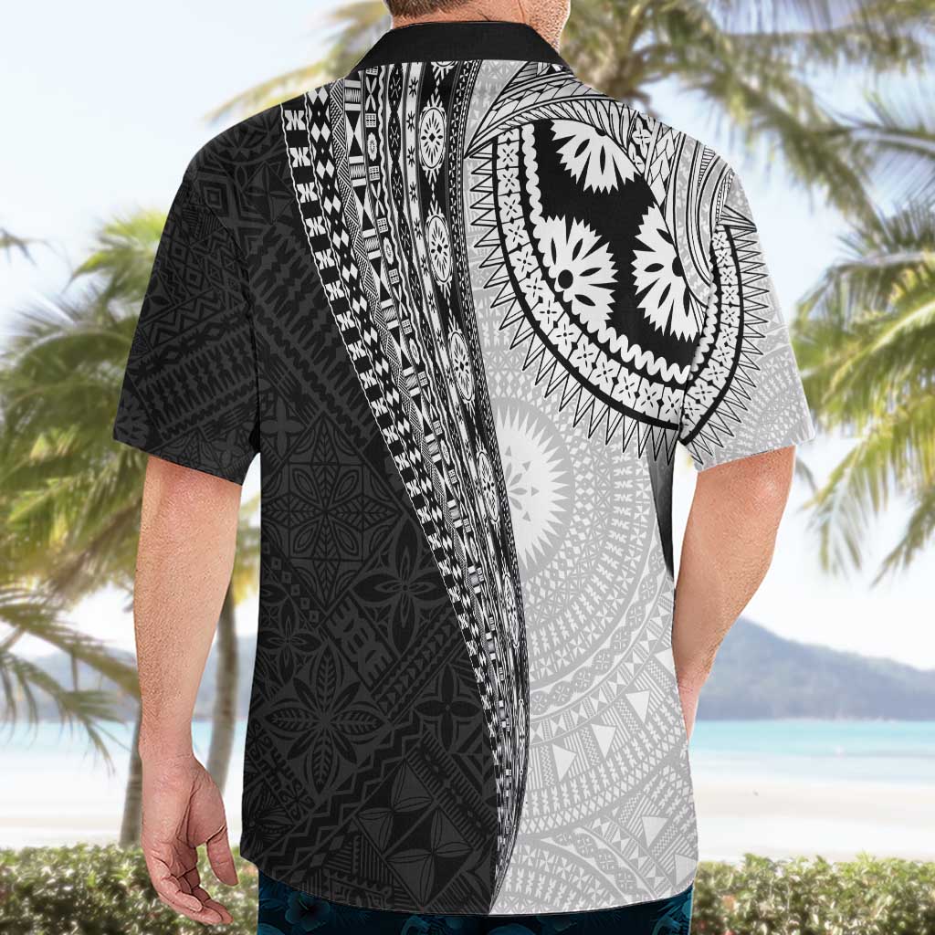 Fijian Masi Tattoos Hawaiian Shirt with Tapa Tribal Pattern - Polynesian Pride