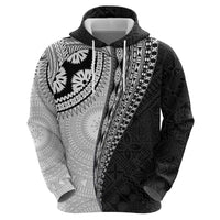 Fijian Masi Tattoos Hoodie with Tapa Tribal Pattern - Polynesian Pride