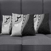 Fijian Masi Tattoos Pillow Cover with Tapa Tribal Pattern LT03 - Polynesian Pride