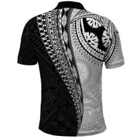 Fijian Masi Tattoos Polo Shirt with Tapa Tribal Pattern LT03 - Polynesian Pride