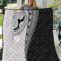 Fijian Masi Tattoos Quilt with Tapa Tribal Pattern - Polynesian Pride