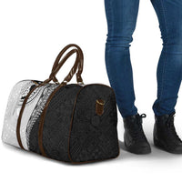 Fijian Masi Tattoos Travel Bag with Tapa Tribal Pattern - Polynesian Pride