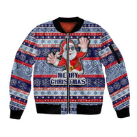 fiji-christmas-sleeve-zip-bomber-jacket-fijian-santa-and-coat-of-arms-mix-tapa-pattern-striped-style