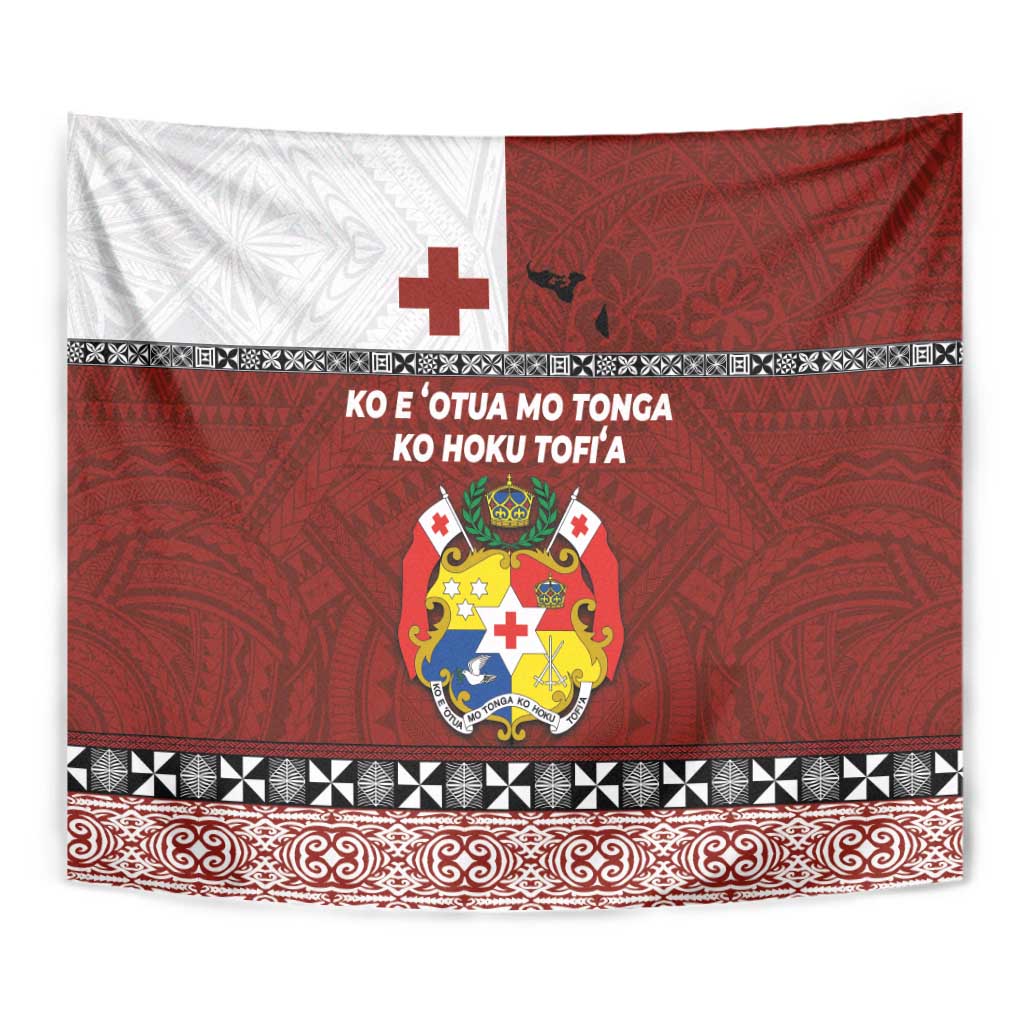 Tongan Culture Tapestry Ngatu Art Tattoo and Emblem of Tonga LT03 - Polynesian Pride