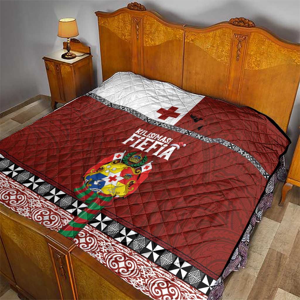 Tongan Christmas Quilt Kilisimasi Fiefia with Ngatu Art Tattoo LT03 - Polynesian Pride