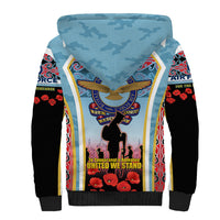 Royal New Zealand Air Force ANZAC Day Sherpa Hoodie Te Tauaarangi o Aotearoa LT03 - Polynesian Pride
