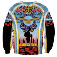 Royal New Zealand Air Force ANZAC Day Sweatshirt Te Tauaarangi o Aotearoa LT03 - Polynesian Pride