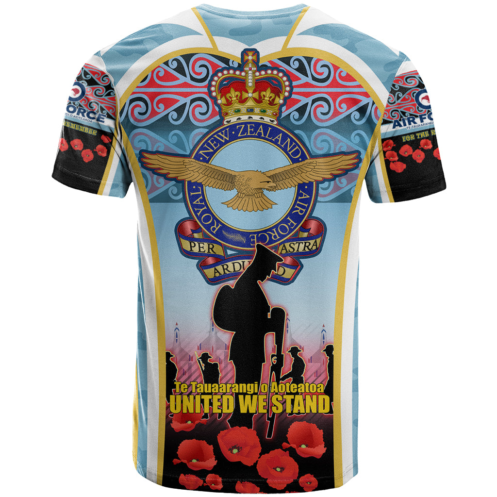 Royal New Zealand Air Force ANZAC Day T Shirt Te Tauaarangi o Aotearoa LT03 - Polynesian Pride