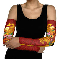 Papua New Guinea Independence Day Arm Sleeves Birds-of-Paradise Melanesian Tattoos Tropical Plants LT03 - Polynesian Pride