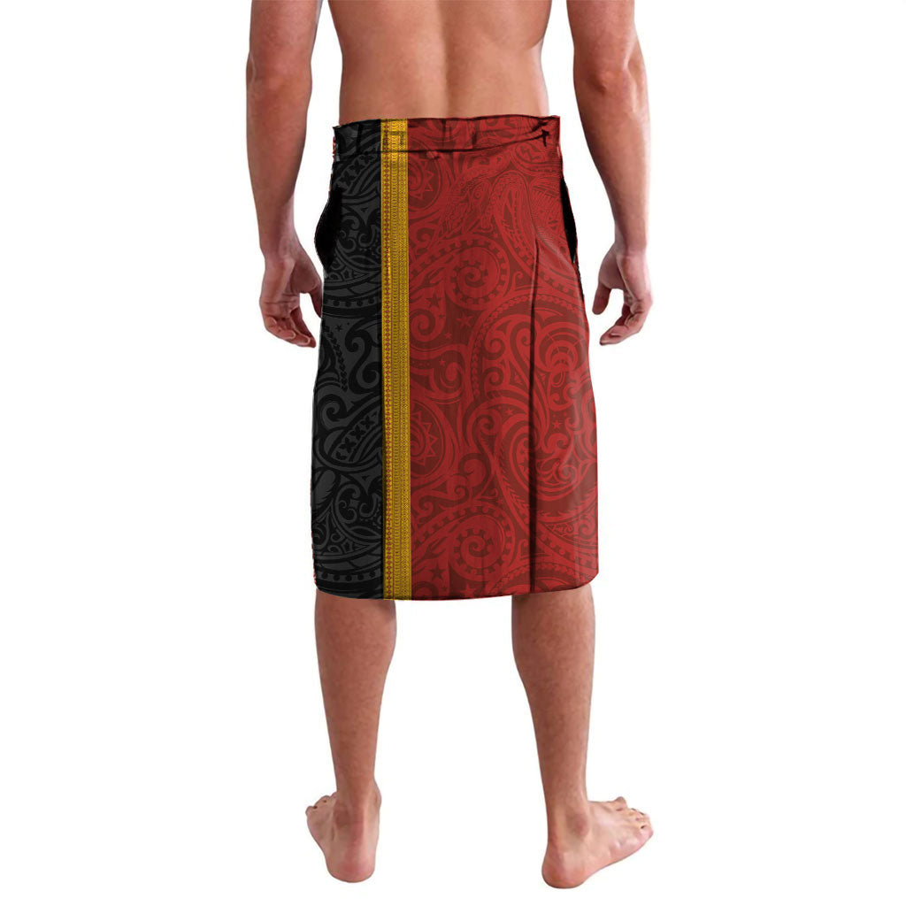Papua New Guinea Independence Day Lavalava Birds-of-Paradise Melanesian Tattoos Tropical Plants LT03 - Polynesian Pride