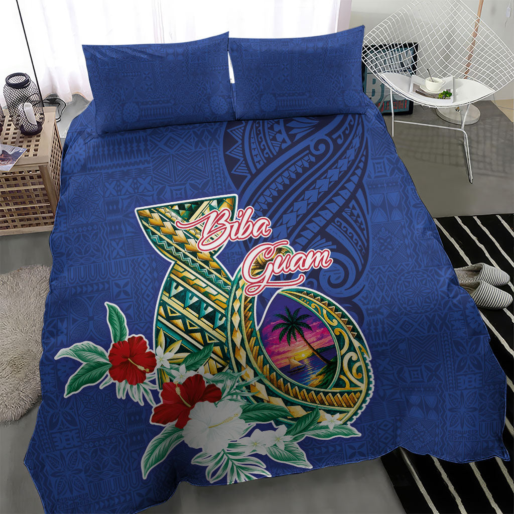 Guam Chamorro Bedding Set Tribal Latte Stone and Seal Artwork Polynesian Patterns LT03 - Polynesian Pride