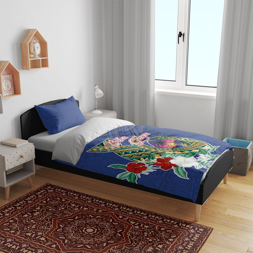 Guam Chamorro Bedding Set Tribal Latte Stone and Seal Artwork Polynesian Patterns LT03 - Polynesian Pride