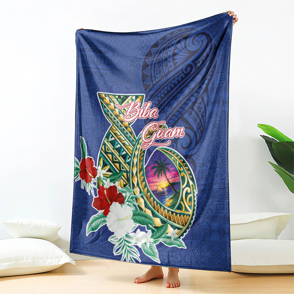 Guam Chamorro Blanket Tribal Latte Stone and Seal Artwork Polynesian Patterns LT03 - Polynesian Pride