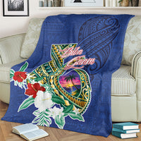 Guam Chamorro Blanket Tribal Latte Stone and Seal Artwork Polynesian Patterns LT03 - Polynesian Pride