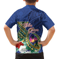 Guam Chamorro Hawaiian Shirt Tribal Latte Stone and Seal Artwork Polynesian Patterns LT03 - Polynesian Pride